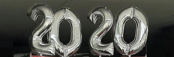  picture of balloons spelling 2020